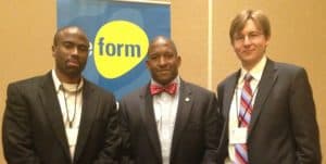 SCSJ's Daryl Atkinson, Jeremy Collins, and Ian Mance at the Reform Conference
