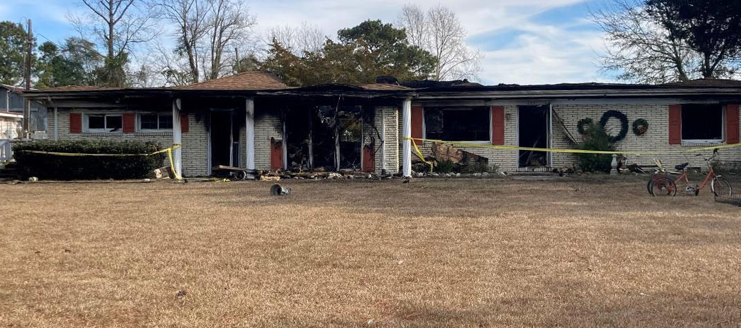 Judge Family Home Arson Photo