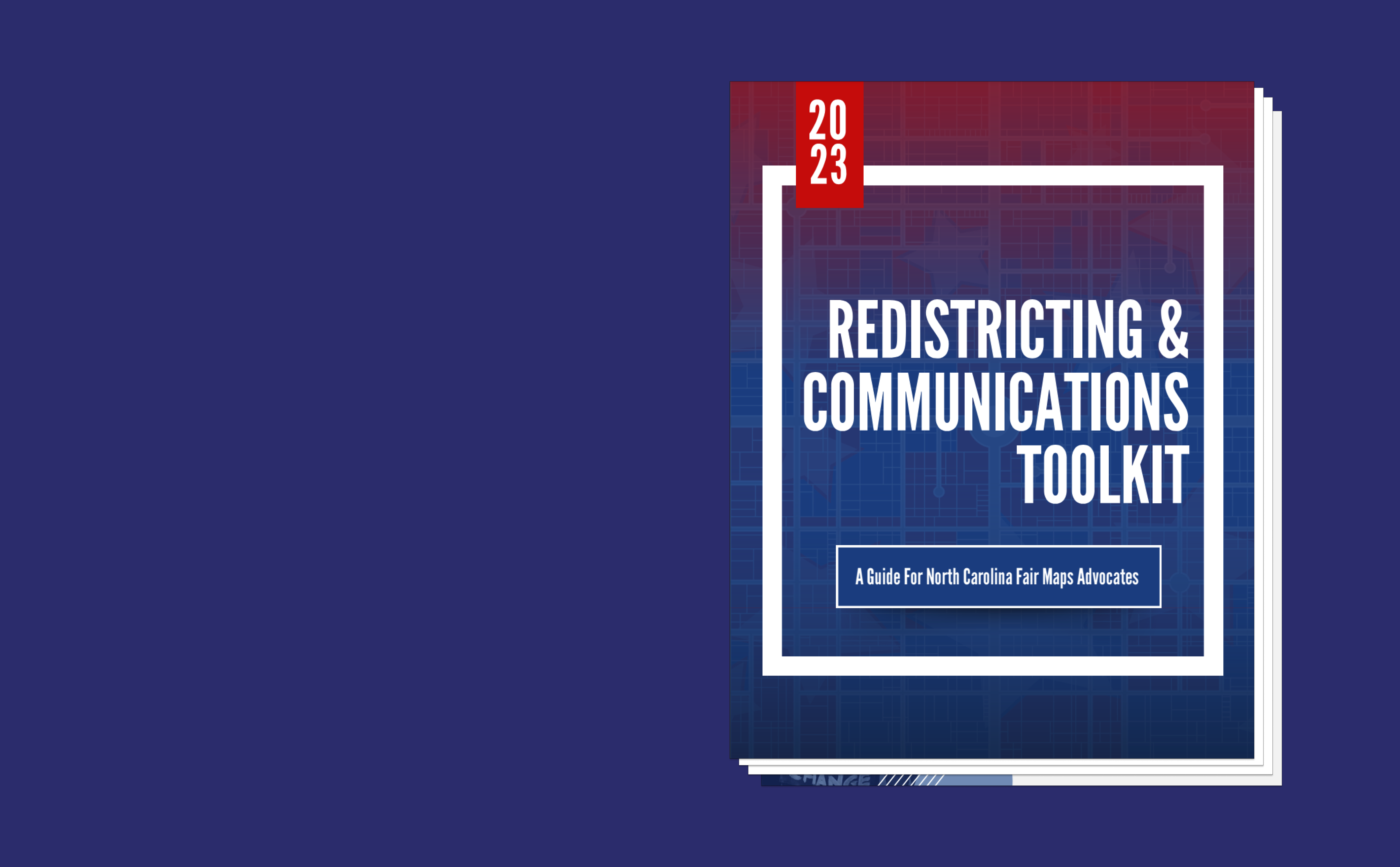 Cover image of 2023 NC Redistricting & Communications Toolkit