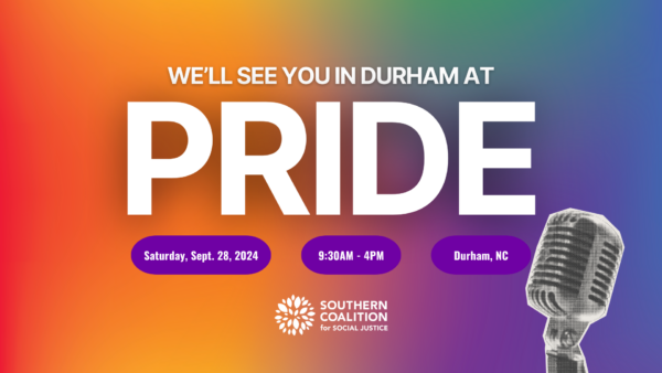 We'll see you in Durham at Pride!