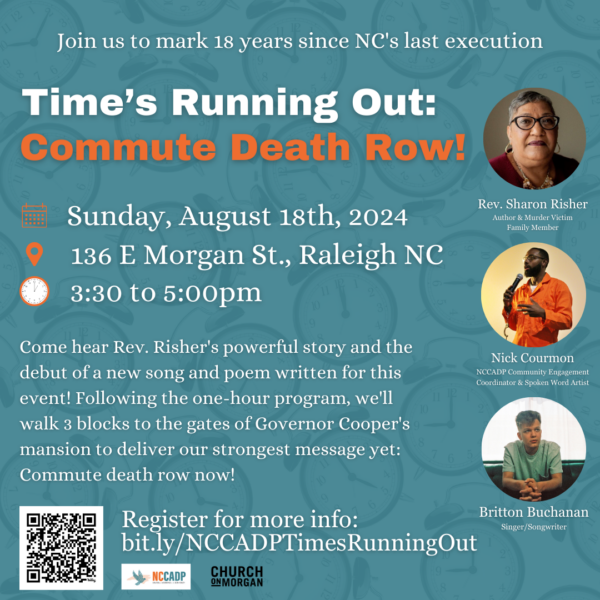 Time’s Running Out: Commute Death Row! Event Information