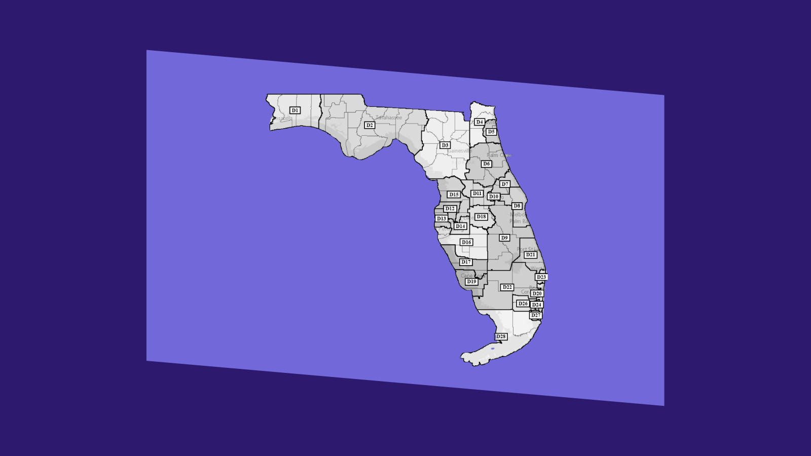 Voting Rights Groups Sue to Stop Florida Congressional Map
