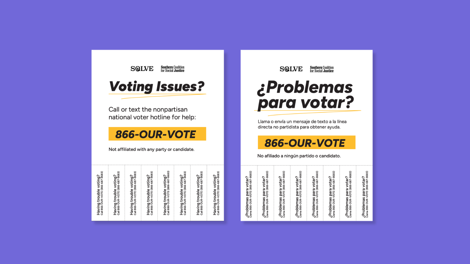 National Election Protection Hotline Flyers The Fight for Fair Maps Continues